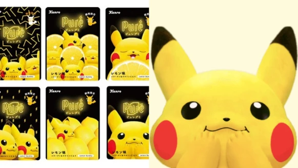 史上最酸！Pure皮卡丘軟糖第三彈十萬伏特心臟爆擊，超酸檸檬口味快挑戰