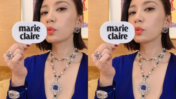 現身寶格麗Bulgari活動，賈靜雯：我應該是一顆5克拉鑽石，份量夠又給人很純粹的感覺。