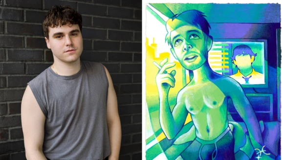 【酷兒插畫家】紐約猶太男孩Jared Freschman的迷幻色彩學