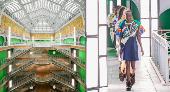 2021春夏巴黎時裝週｜就是這麼霸氣！Louis Vuitton包下一整棟百貨公司，開演雌雄莫辨的時裝大秀