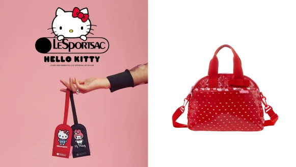 再度聯手Hello Kitty！LeSportsac X 三麗鷗聯名系列一次看，美樂蒂、大眼蛙都來了