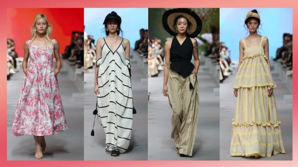 2020臺北時裝週｜if&amp;n 2021春夏系列「夏日微風Summer Breeze」，打造實穿系的華麗浪漫渡假風格