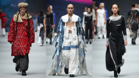 2020臺北時裝週｜太帥氣！黃宣為Primitive Sense原始直覺走秀，展現臺灣原民工藝文化