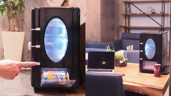 想喝就喝！日本推「個人自動販賣機」升級版，可以切換冷藏、保溫功能，體積輕巧帶去露營超適合