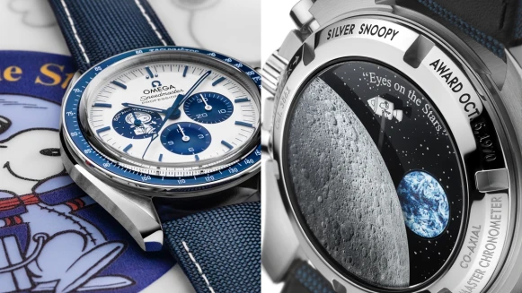 太萌！Snoopy躍上Omega歐米茄「銀史努比獎章」超霸系列紀念手錶│鐘錶小學堂