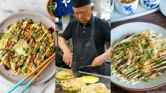 日式大阪燒低脂低卡,好吃不長肉 做法簡單 10分鐘快手完成!