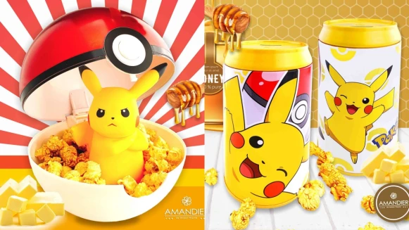 寶可夢迷尖叫！雅蒙蒂推7款寶可夢系列甜點，必收寶貝球爆米花桶、皮卡丘軟糖