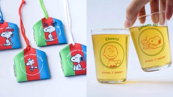 史努比控荷包破洞！Pinkoi聯名SNOOPY推出破百件獨家商品，平安符、啤酒杯加入茄芷袋配色，濃濃台味又實用