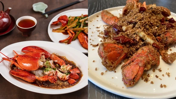 龍蝦控滴口水！新板希爾頓酒店推「龍蝦7吃」秋季饗宴，避風塘蒜酥超涮嘴，還升級港點吃到飽