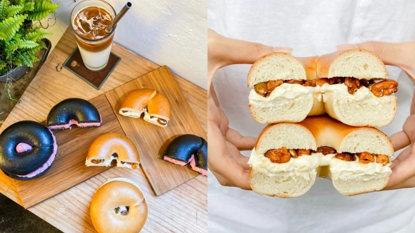 爆餡貝果！好丘快閃新竹巨城推「厚醬貝果」，近20款不同風味一次品嚐