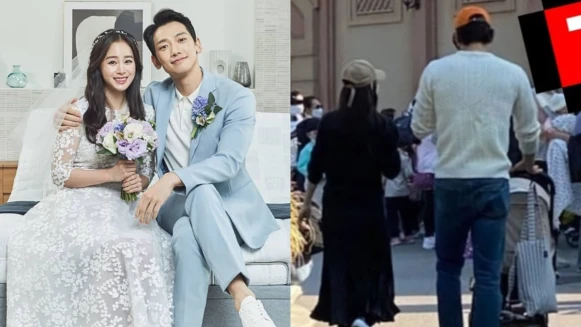 RAIN 用「太平洋寬肩」守護孩子與金泰希！全家福出遊照證明愛家的男人最帥氣！