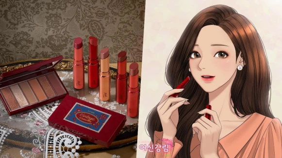 女神降臨朱靜共同宣傳!Etude秋冬花樣年華系列台灣上市,復古紅棕好想入手!