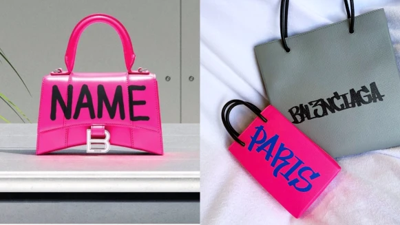 錯過不知要再等到何時！Balenciaga特選包塗鴉服務，將你的名字大膽寫上包包
