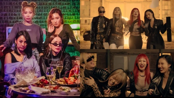 李孝利、嚴正化、Jessi、華莎「退貨遠征隊」〈DON'T TOUCH ME〉MV釋出,神之霸氣無人敵!