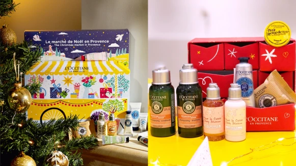 歐舒丹2020聖誕期間限定的柑橘馬鞭草系列，中性柑橘木質調超適合秋冬，還有台灣限定的7日倒數月曆