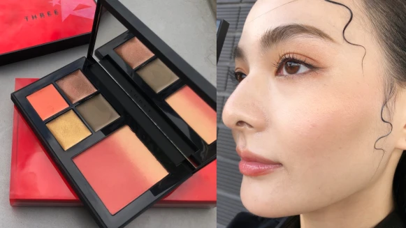 THREE 2020聖誕彩妝史上最美！首度推出漸層腮紅，搭配四色眼影超實用