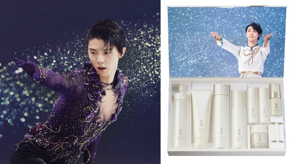 雪肌精御雅 × 羽生結弦限定保養組合，台灣也買得到！日本熱門到得還抽籤才能購買