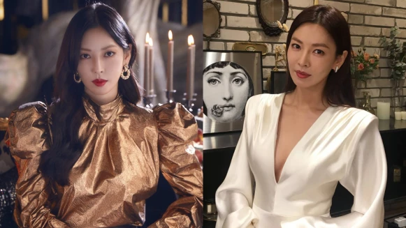 40歲 金素妍 《Penthouse上流戰爭》霸氣回歸 ！高冷華麗惡女讓人毛骨悚然！