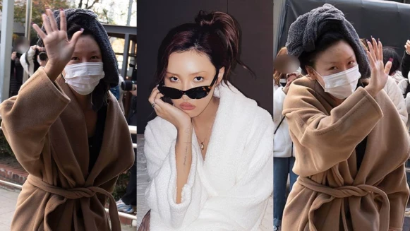 華莎 頭髮沒擦乾就趕上班路?!素顏爆痘沒再怕,展現強大魅力只有她!