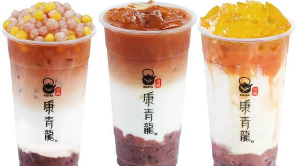 蜜芋圓尬粉粿！康青龍推紅豆鮮奶茶3款全新飲品登場，多層次口感超療癒