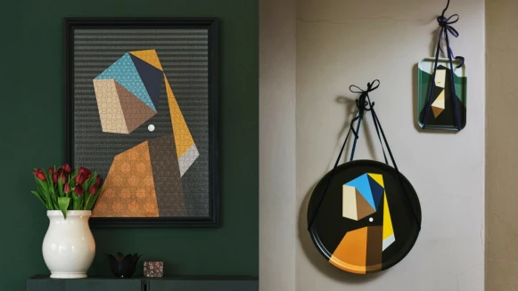 99元把《蒙娜麗莎的微笑》帶回家！IKEA藝術限量系列太值得入手，快用「世界名畫」提升居家質感