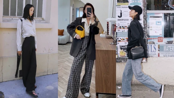 寬褲穿搭沒這麼難！4大穿衣指南使你輕鬆掌握寬褲搭配原則