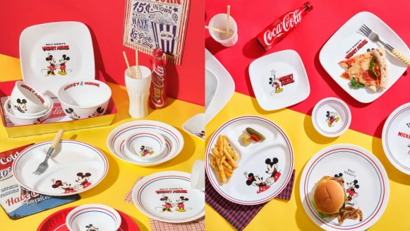 最萌餐盤推薦！康寧餐具推經典米奇、嚕嚕米75週年限定餐盤，雙11百貨週年慶期間限定3折起