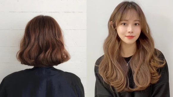 2020秋冬燙髮趨勢:豐盛感韓系碎花捲,絕對是今年最顯小臉的捲度!