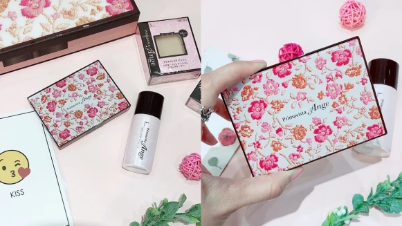 最會控油的底妝SOFINA Ange推出限定超Q刺繡碎花粉盒，快收藏啊！
