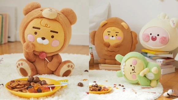 萊恩到台中啦！KAKAO FRIENDS快閃店插旗勤美誠品，全新推出Ryan鯛魚燒和Apeach小籠包