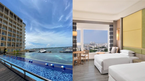 1212元住進澎湖唯一五星級酒店！澎湖福朋喜來登酒店雙12優惠來了，時間只有6天，快朝聖澎湖最高聖誕樹