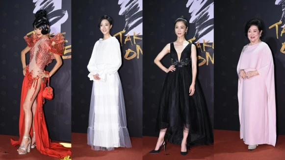 【金馬57／2020金馬獎】紅毯直擊！白靈、桂綸鎂、郭書瑤、陳淑芳最美禮服都在這，大仁哥陳柏霖一登場掀起尖叫