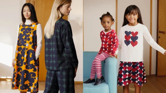 羽絨外套、發熱衣換上繽紛印花圖案！Uniqlo X Marimekko聯名系列再度登場，網路商店加碼贈送印花托特包