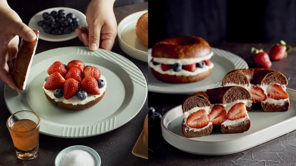 冬季限定！好丘推「莓力極限」滿滿草莓、藍莓搭配極厚蜂蜜乳酪抹醬，新竹巨城店搶先限量開賣