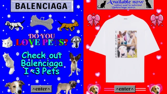 Balenciaga最新熱銷搶手貨！穿上巴黎世家萌又帥的動物印花T-Shirt，一起支持動保協會