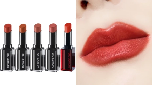 【植村秀 2020熱賣Top5唇膏】霧面質地最受歡迎,橘棕、奶咖、粉棕色系最惹人愛
