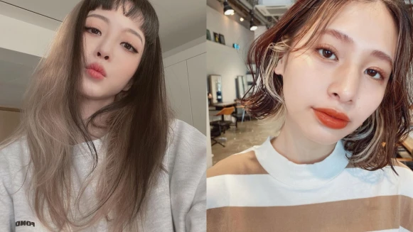 日本最新染髮趨勢:輪廓染!用挑染線條凸顯五官,甚至還有小臉效果!