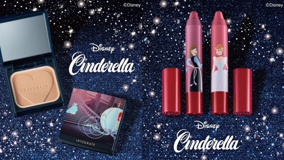 INTEGRATE櫻特芮X迪士尼仙履奇緣推出聯名彩妝!南瓜馬車粉盒、奶茶裸粉嫩唇筆畫出灰姑娘的美貌