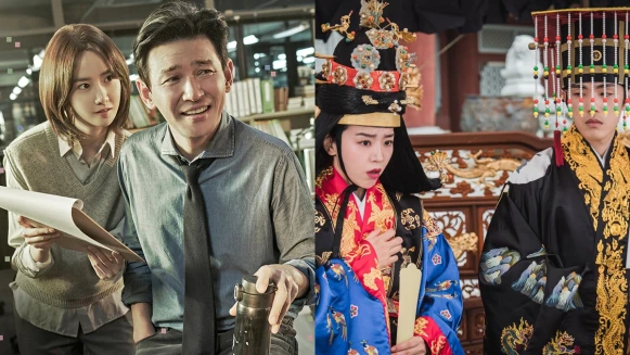 《驅魔麵館》收視率破紀錄、《哲仁王后》爆笑穿越 、《Hush沉默警報》潤娥受矚目，韓國週末劇戰況激烈