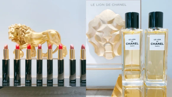 把香奈兒女士的護身符放到口紅上!CHANEL超炫耀絲絨唇膏推出獅子浮雕版,#227焦糖奶茶色必收,LE LION獅子香水同步上市