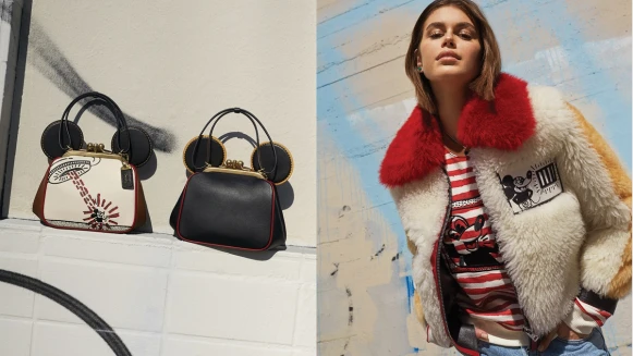 米奇耳朵長在包包上！Coach推出Mickey Mouse聯名系列，將於台北、台中開幕期間快閃店