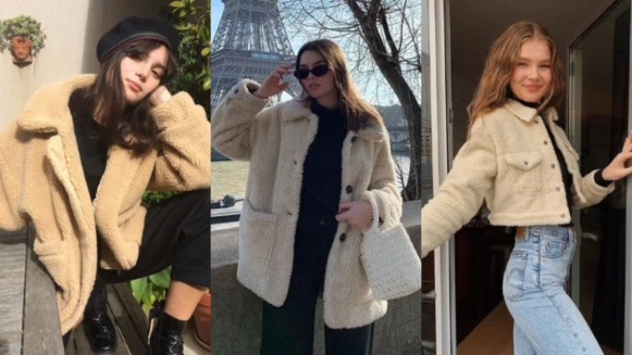 2020 秋冬持續熱燒的「泰迪熊外套」怎麼搭？短版、長版、多色搭配攻略一次整理給你！