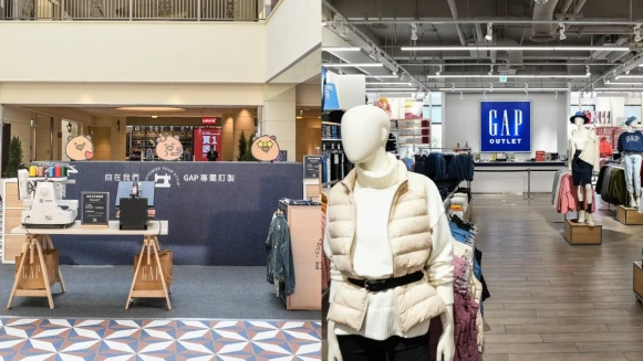 台中打卡景點再一個！Gap進駐台中麗寶Outlet，熱氣球打卡區、訂製服務…必逛3大原因告訴你
