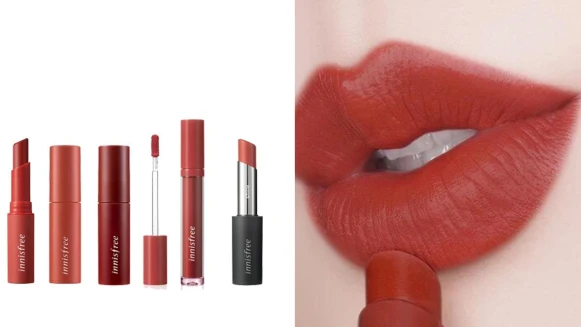 【innisfree 2020熱賣Top5唇彩】花漾綿蜜系列穩坐前三名、楓紅色&豆沙色人氣旺!