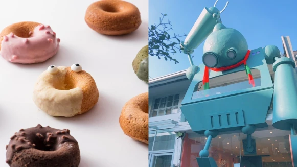 【台中西區】《一支毛》必訪超可愛氣泡飲專賣店！綠色巨型機器人坐鎮，推出2020年末客製化「圈圈禮盒」