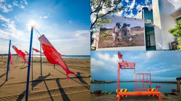 不能出國，但在有落山風的南方沙灘卻有科幻異場景！快帶著想出發到遠方的心，衝屏東恆春搶拍一輪！