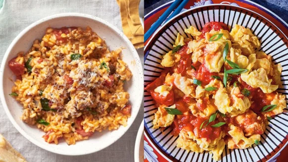 超低卡飽腹！無米番茄雞蛋燴飯食譜來了，好吃又能瘦，是減脂期必吃的料理！