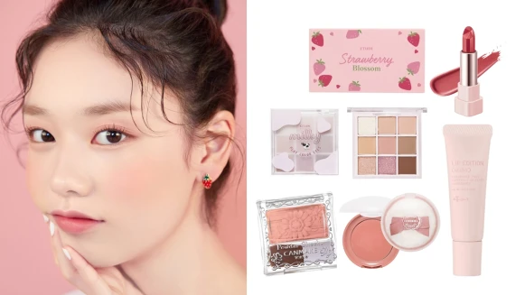 畫出超粉嫩「草莓奶霜妝」必學三招！用開架粉紅系彩妝輕鬆打造女孩最愛的仙氣微甜妝容