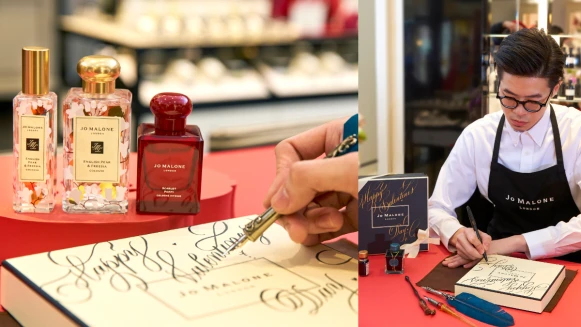 Jo Malone London限定禮物讓你送禮不卡關!英國梨與小蒼蘭香水新春限定版+客製化手寫禮盒包裝必搶!