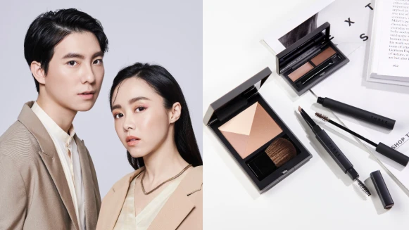 顏值擔當的關鍵就是眉型！跟無精打采說聲掰， 讓THREE真我髦流眉打造你/妳的完美表情！